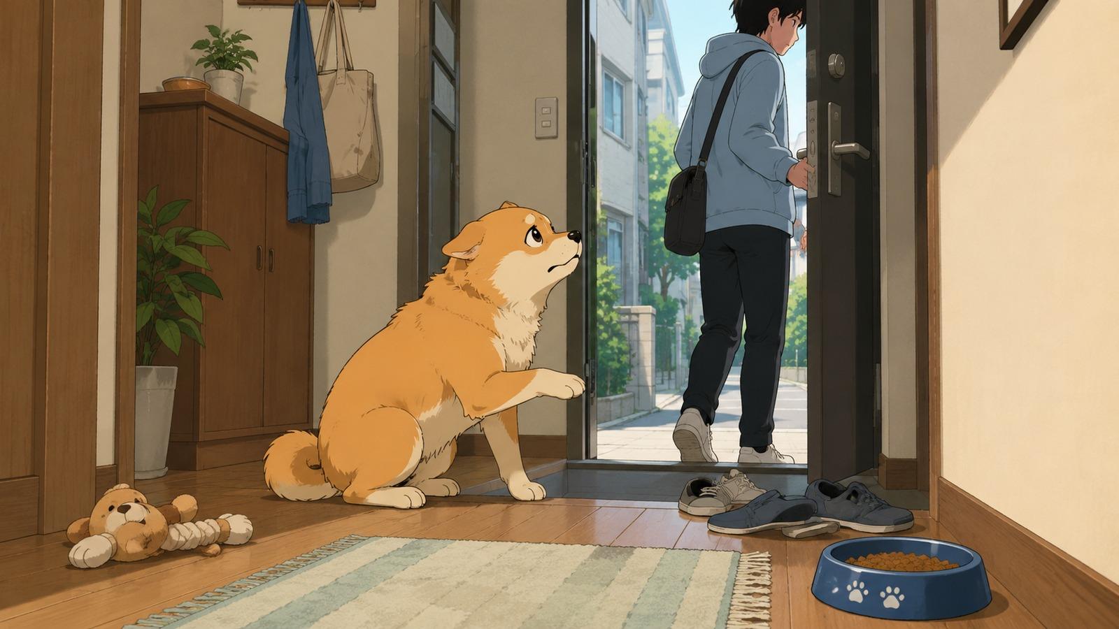 狗狗分離焦慮的早期徵兆